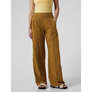 Athleta Nolita Wide Leg Pant Brass/Gold 6